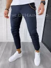 Pantaloni barbati casual regular fit in dungi B1751 7-4 E*